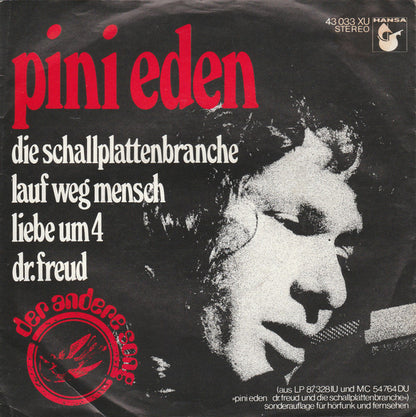 Pini Eden : Die Schallplattenbranche (7", Promo)