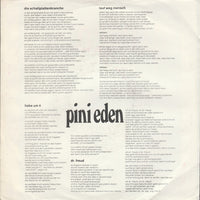 Pini Eden : Die Schallplattenbranche (7", Promo)