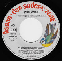 Pini Eden : Die Schallplattenbranche (7", Promo)