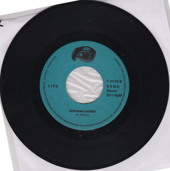 Live (4) : Land Of The Blind  (7", Single)