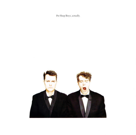 Pet Shop Boys : Actually (LP, Album)