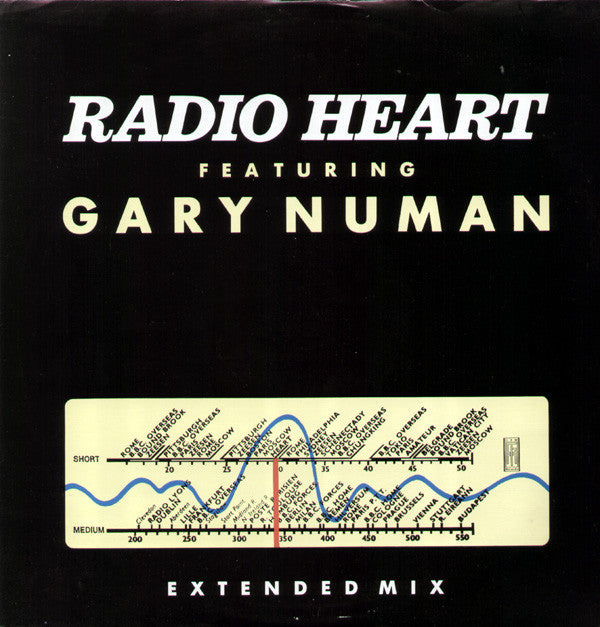 Radio Heart Featuring Gary Numan : Radio Heart (12")