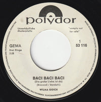 Wilma Goich : Baci, Baci, Baci (7", Promo)