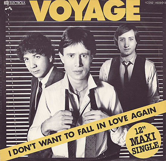 Voyage : I Don't Want To Fall In Love Again (12", Maxi)