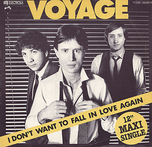 Voyage : I Don't Want To Fall In Love Again (12", Maxi)