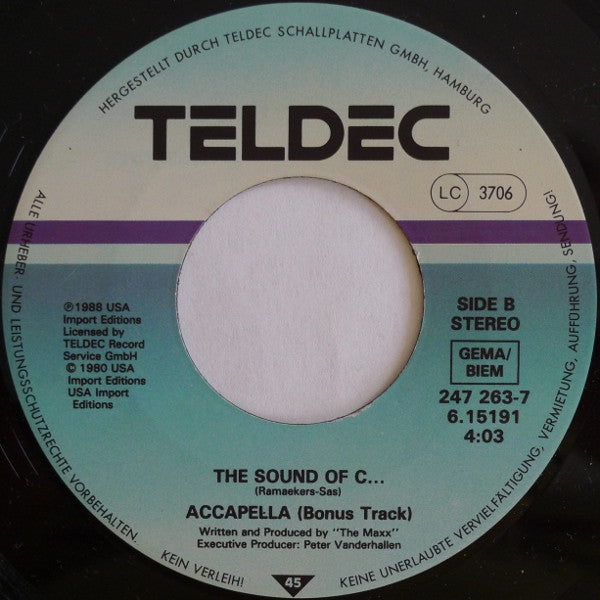 Confetti's : The Sound Of C... (7", Single)