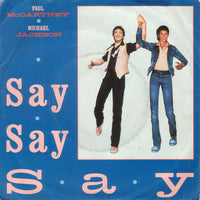 Paul McCartney & Michael Jackson : Say Say Say (7", Single)