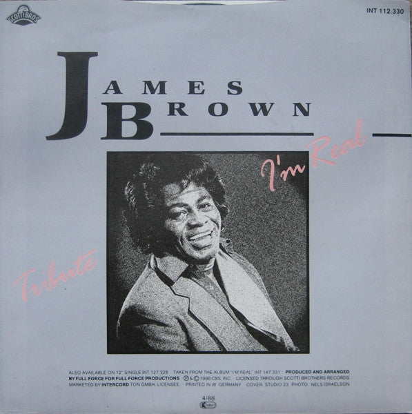 James Brown : I'm Real (7", Single)