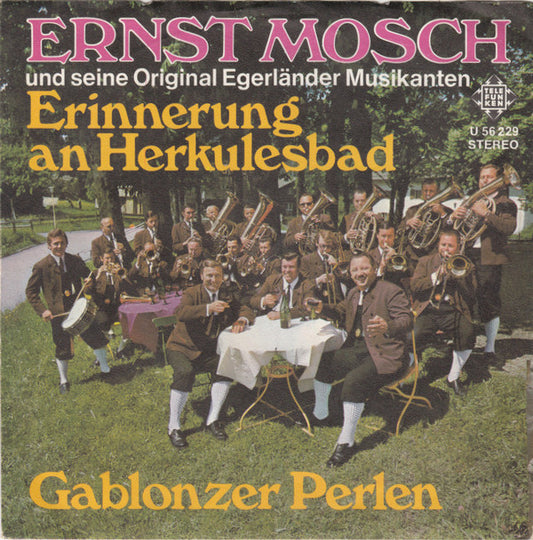 Ernst Mosch Und Seine Original Egerländer Musikanten : Erinnerung An Herkulesbad / Gablonzer Perlen (7", Single, Promo)