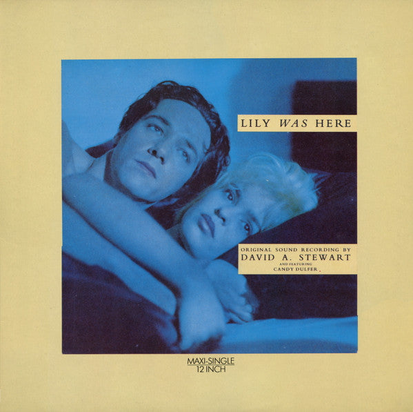 David A. Stewart Featuring Candy Dulfer : Lily Was Here (12", Maxi)