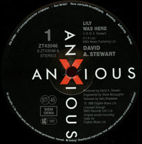 David A. Stewart Featuring Candy Dulfer : Lily Was Here (12", Maxi)