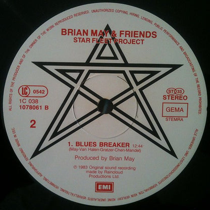 Brian May + Friends : Star Fleet Project (12", MiniAlbum)