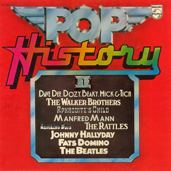 Various : Pop History II (5xLP, Comp)