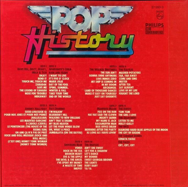 Various : Pop History II (5xLP, Comp)