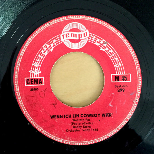 Bobby Stern (3) : Zwei Blaue Vergissmeinnicht (7", Single, Mono)