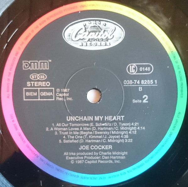 Joe Cocker : Unchain My Heart (LP, Album)