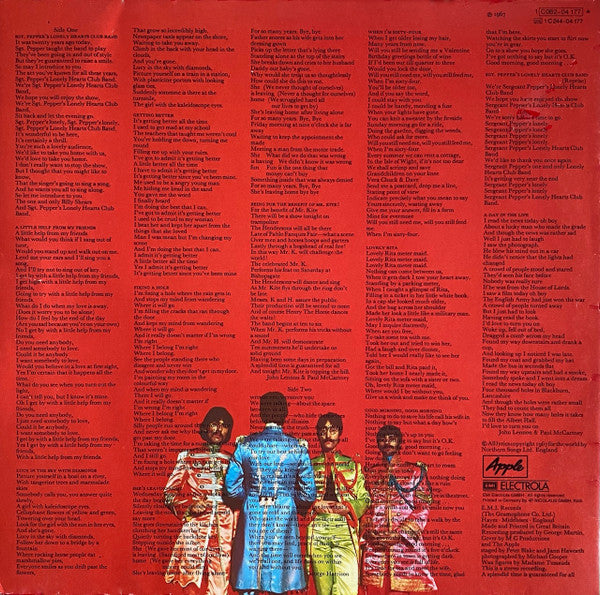 The Beatles : Sgt. Pepper's Lonely Hearts Club Band (LP, Album, RE)