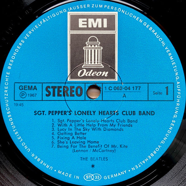 The Beatles : Sgt. Pepper's Lonely Hearts Club Band (LP, Album, RE)