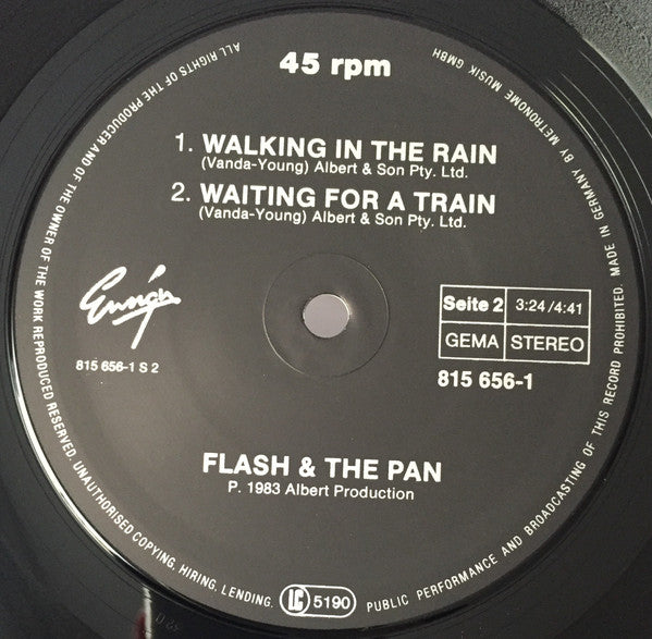 Flash And The Pan* : Down Among The Dead Men (12")