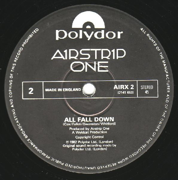 Airstrip One* : Satellite (Slow Motion Mix) (12")
