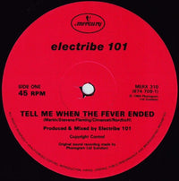 Electribe 101 : Tell Me When The Fever Ended (12", Single)