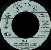 Nicki : I Bin A Bayrisches Cowgirl (7", Single)