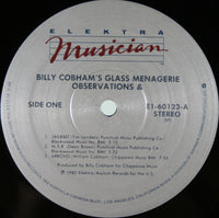 Billy Cobham's Glass Menagerie : Observations & (LP, Album, Spe)
