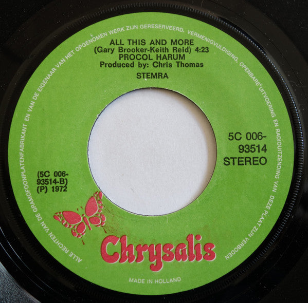 Procol Harum : Conquistador (7", Single)