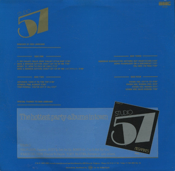 Various : Studio 57 Vol 2 (2xLP, Comp, P/Mixed)