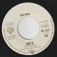 Jane Birkin Avec Serge Gainsbourg : Je T'aime... Moi Non Plus (7", Single, RE)