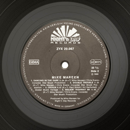 Mike Mareen : Dance Control (LP, Album)