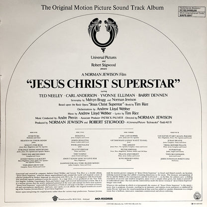 Various : Jesus Christ Superstar (The Original Motion Picture Sound Track Album) (2xLP, Album, Gat)