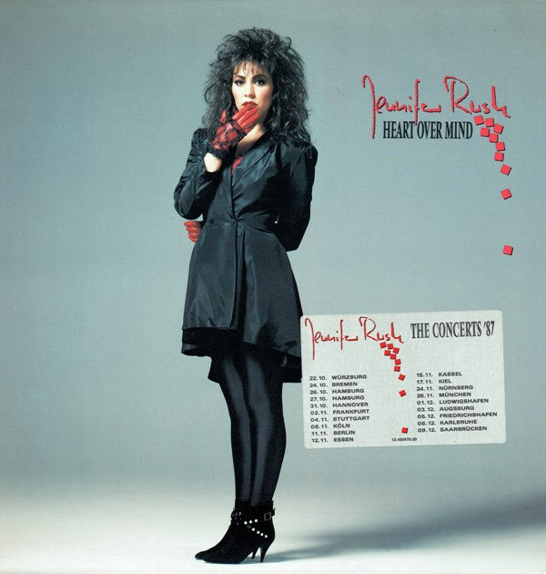 Jennifer Rush : Heart Over Mind (LP, Album)