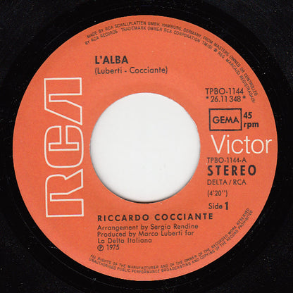 Riccardo Cocciante : L'Alba (7")