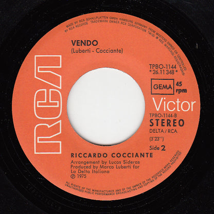 Riccardo Cocciante : L'Alba (7")