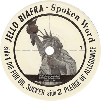 Jello Biafra : Die For Oil, Sucker (7", Single)