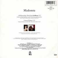 Madonna : I'll Remember (Theme From With Honors) (7", Single, Lar)