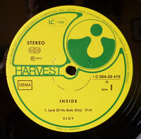 Eloy : Inside (LP, Album, RE, Gat)