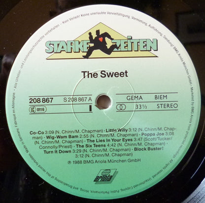 The Sweet : Starke Zeiten (LP, Comp, Gat)