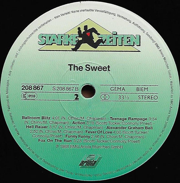 The Sweet : Starke Zeiten (LP, Comp, Gat)