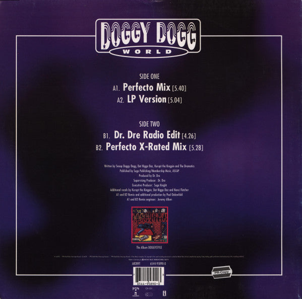 Snoop Doggy Dogg* : Doggy Dogg World (12", Single)