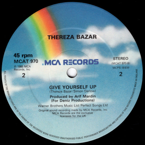 Thereza Bazar : The Big Kiss (12")