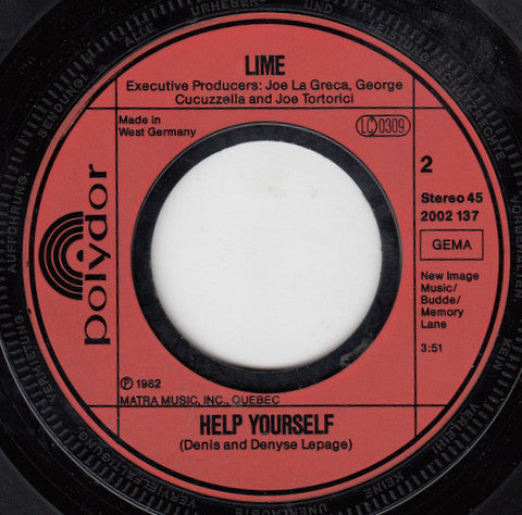Lime (2) : Babe, We're Gonna Love Tonite (7", Single)