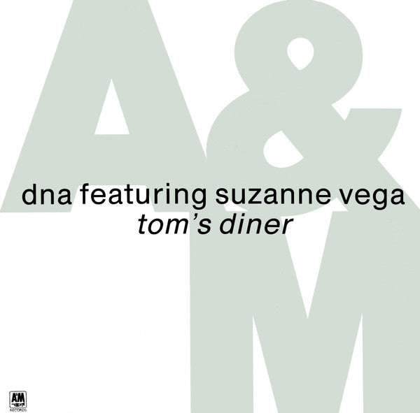DNA Featuring Suzanne Vega : Tom's Diner (12", Maxi)