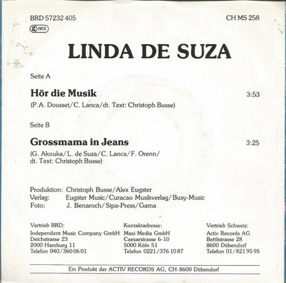 Linda De Suza : Hör Die Musik (7", Single)