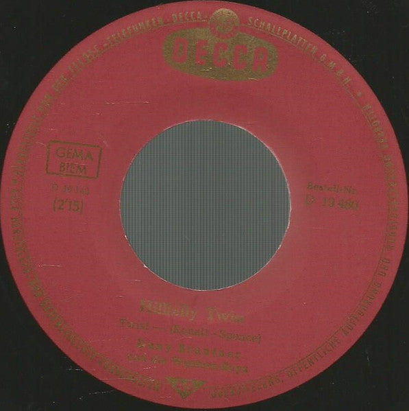 Dany Brantner Und Die Westernboys : Hillbilly Twist / Highland Twist (7", Single)