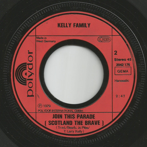 Kelly Family* : David's Song (Who'll Come With Me) (7", Single)