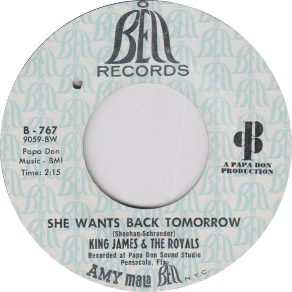 King James & The Royals : Apple Cider (7", Single)