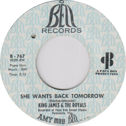 King James & The Royals : Apple Cider (7", Single)