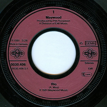 Maywood : Rio (7", Single)